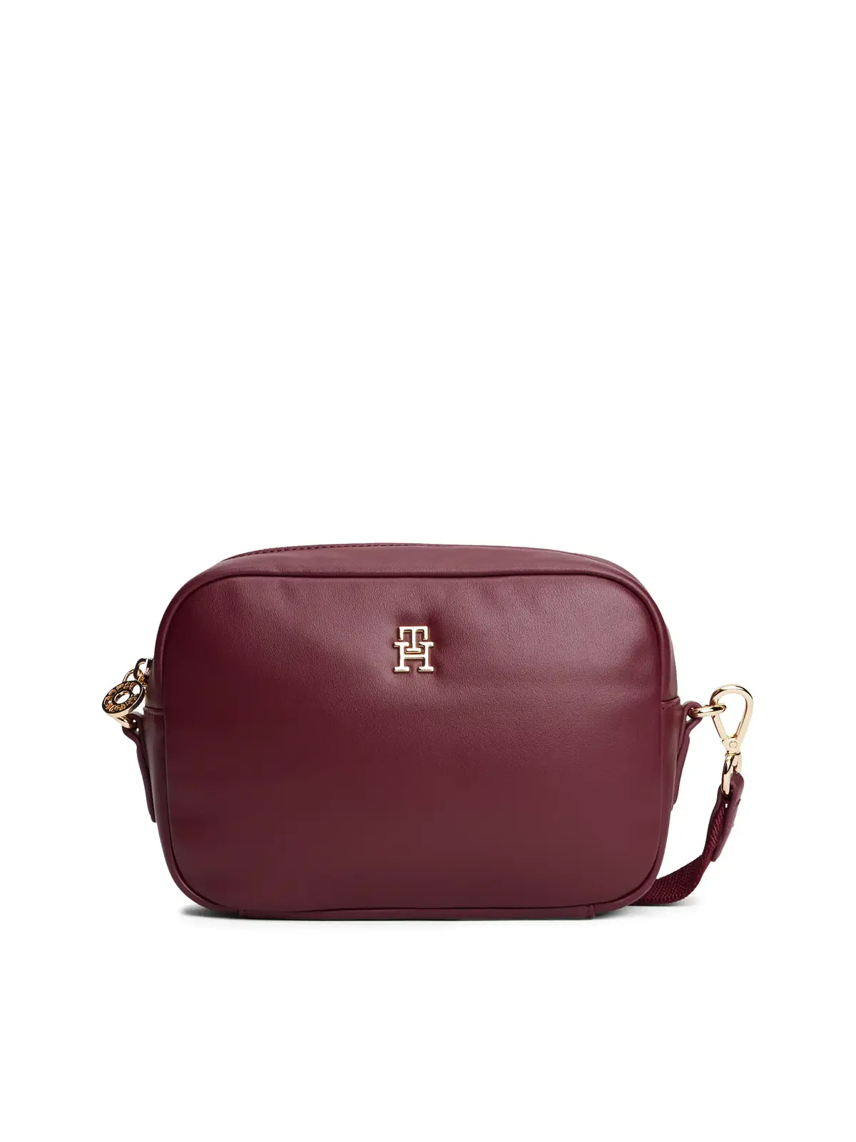 Tommy Hilfiger POPETTE SOFT CAMERA Bag, Bordo Kadın Çanta