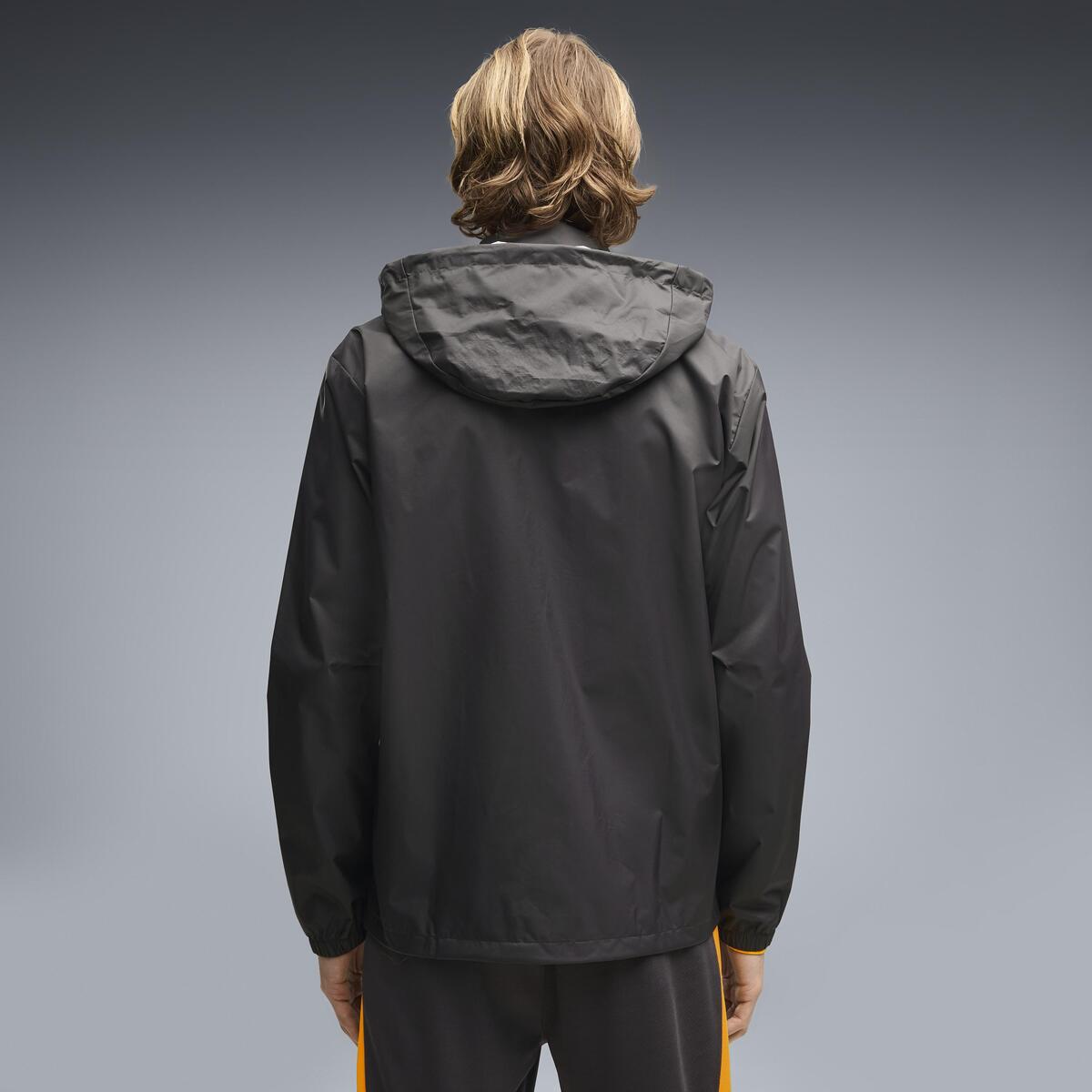 Puma GSK All-Weather Jacket Siyah Erkek Kapüşonlu Yağmurluk