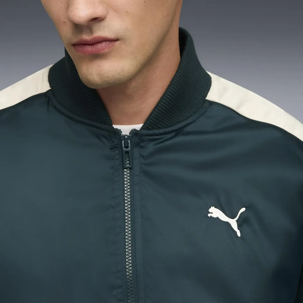 Puma T7 Bomber Jacket Yeşil Erkek Ceket