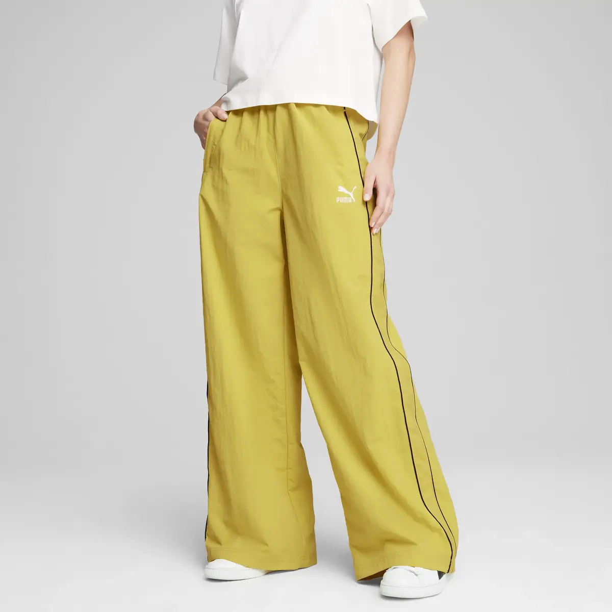 Puma T7 Track Pants Turuncu Kadın Eşofman Altı
