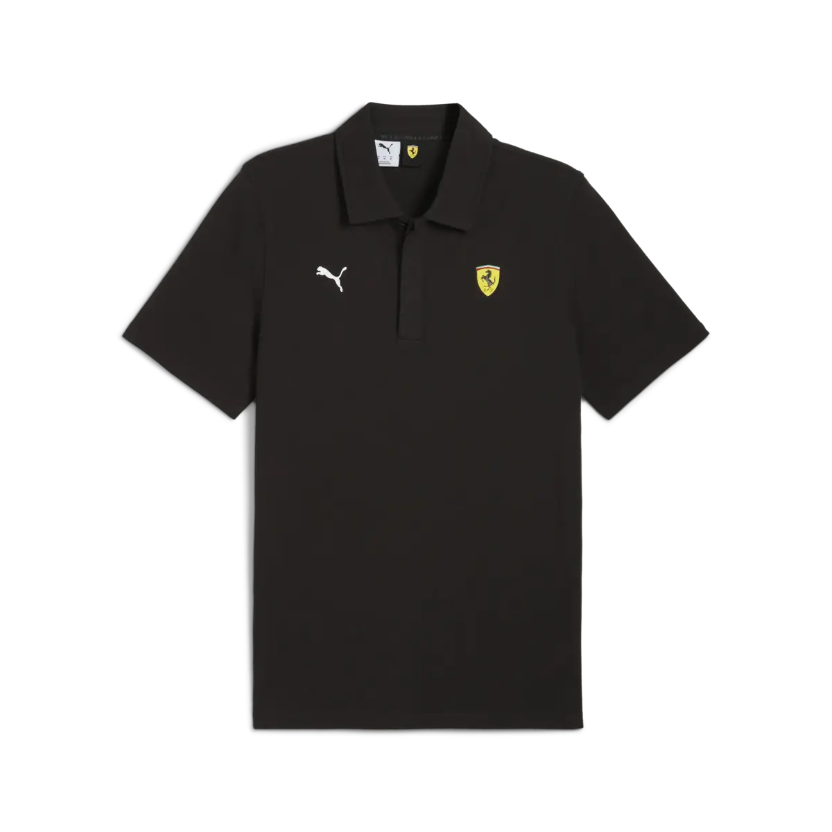 Puma Ferrari Sportswear Polo Siyah Erkek T-Shirt & Polo