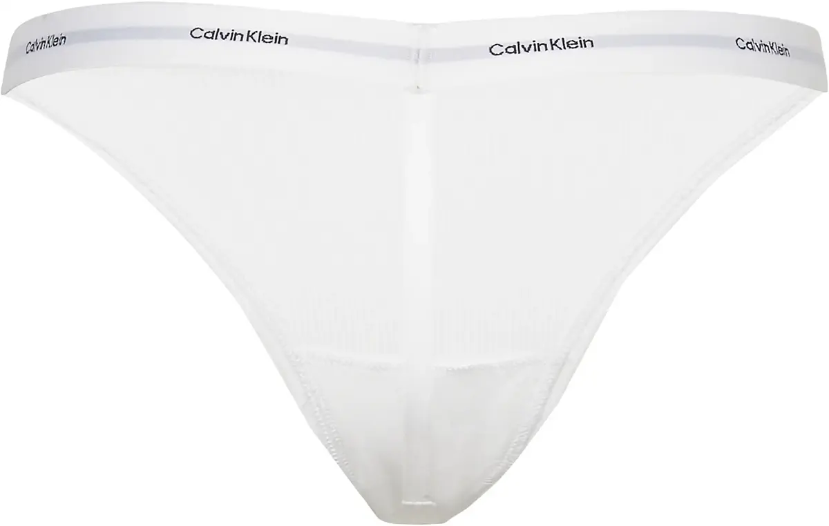 Calvin Klein STRING THONG, 100 Beyaz Kadın G-string / Tanga