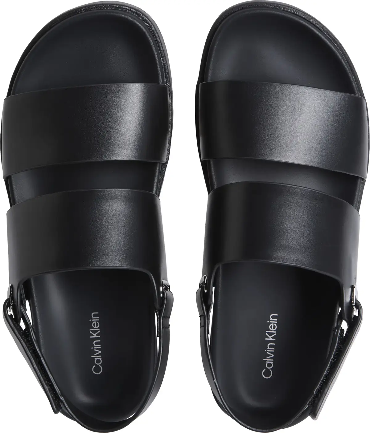Calvin Klein FLAT ADJ SANDAL EYEL, BEH Siyah Kadın Terlik
