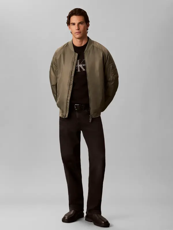 Calvin Klein CL LS 350TERRY MNLG, UB1 Siyah Erkek Sweatshirt