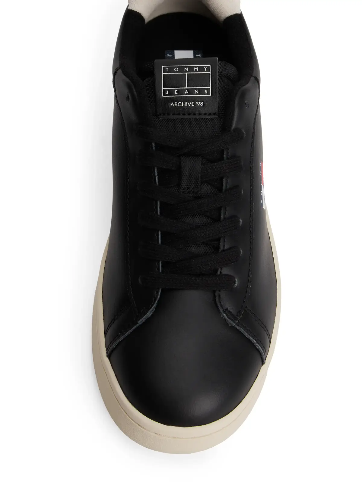 Tommy Hilfiger TJW ARCHIVE COURT Siyah Kadın Spor Ayakkabı & Sneaker