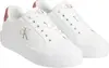 Calvin Klein BOLD VULC FLATF LOW, 0K6 Beyaz Kadın Spor Ayakkabı & Sneaker