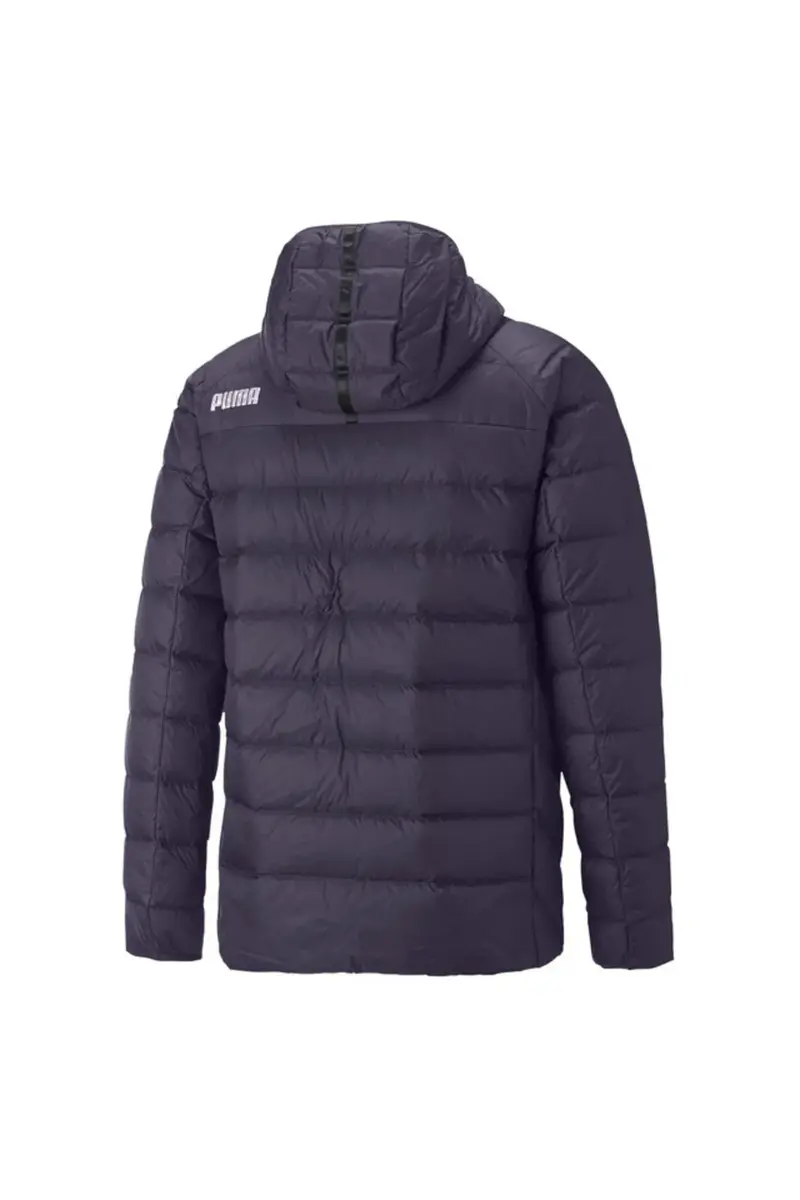 Puma Packlıte Hooded Down Jacket Lacivert Erkek Şişme Mont