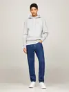 Tommy Hilfiger TJM REGULAR FLEECE H Erkek Gri Sweatshirt