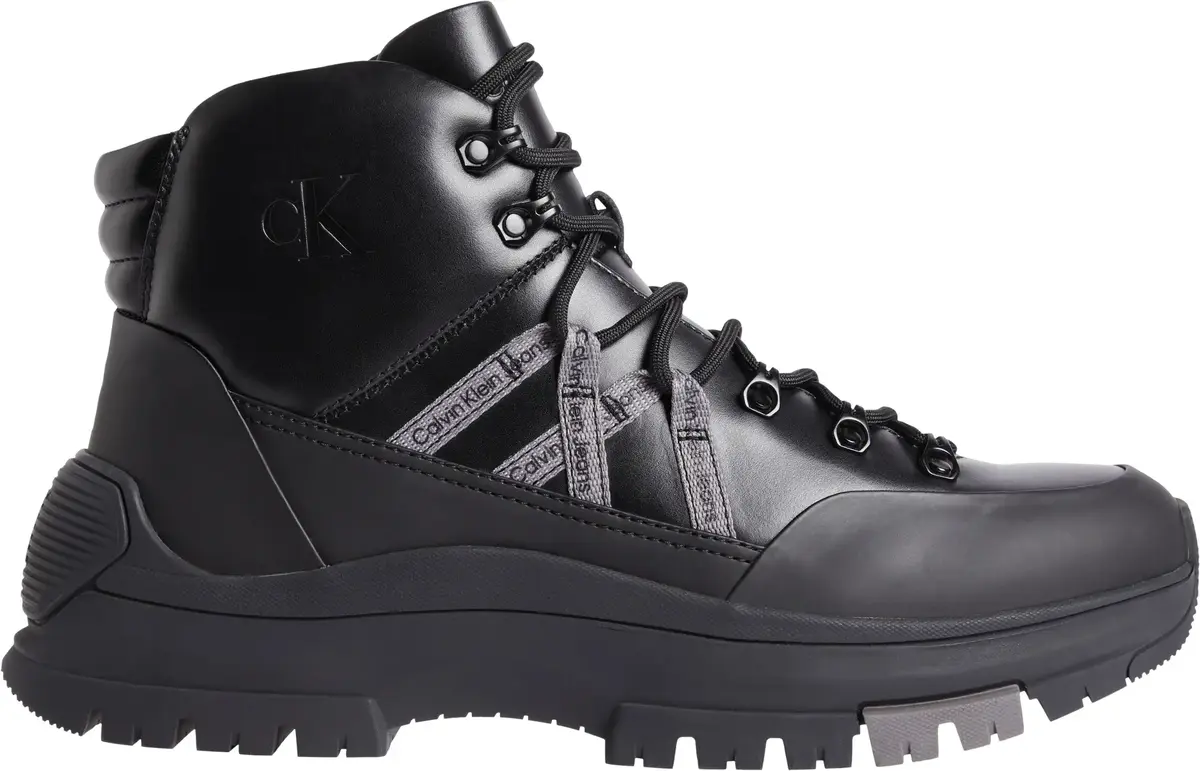 Calvin Klein HIKING LACE UP BOOT Erkek Siyah Bot