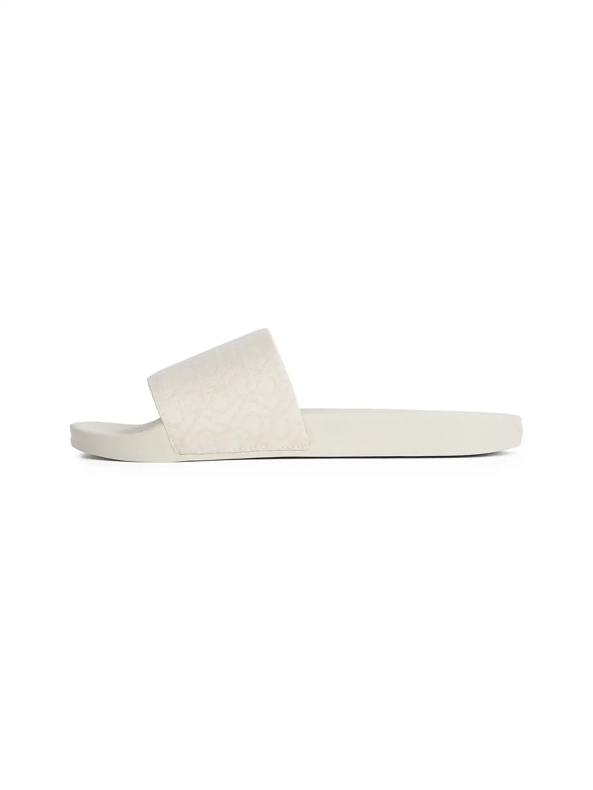 Calvin Klein POOL SLIDE - JACQ Beyaz Kadın Terlik