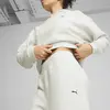 Puma Q4 STUDIO TEXTURED HW PANT Gri Kadın Eşofman Altı