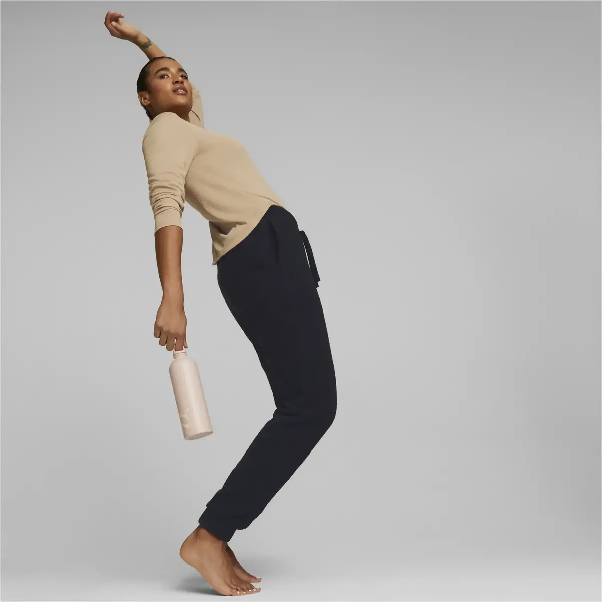 Puma STUDIO SHERPA PANT Siyah Kadın Pantolon