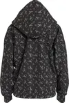 Calvin Klein MONOGRAM GRID AOP HO Erkek Siyah Hoodie
