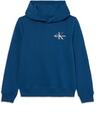 Calvin Klein SMALL MONOGRAM HOODI, C3I Mavi Erkek Çocuk Hoodie