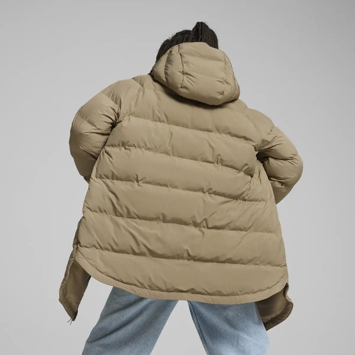 Puma Mono Parka Bej Kadın Şişme Mont