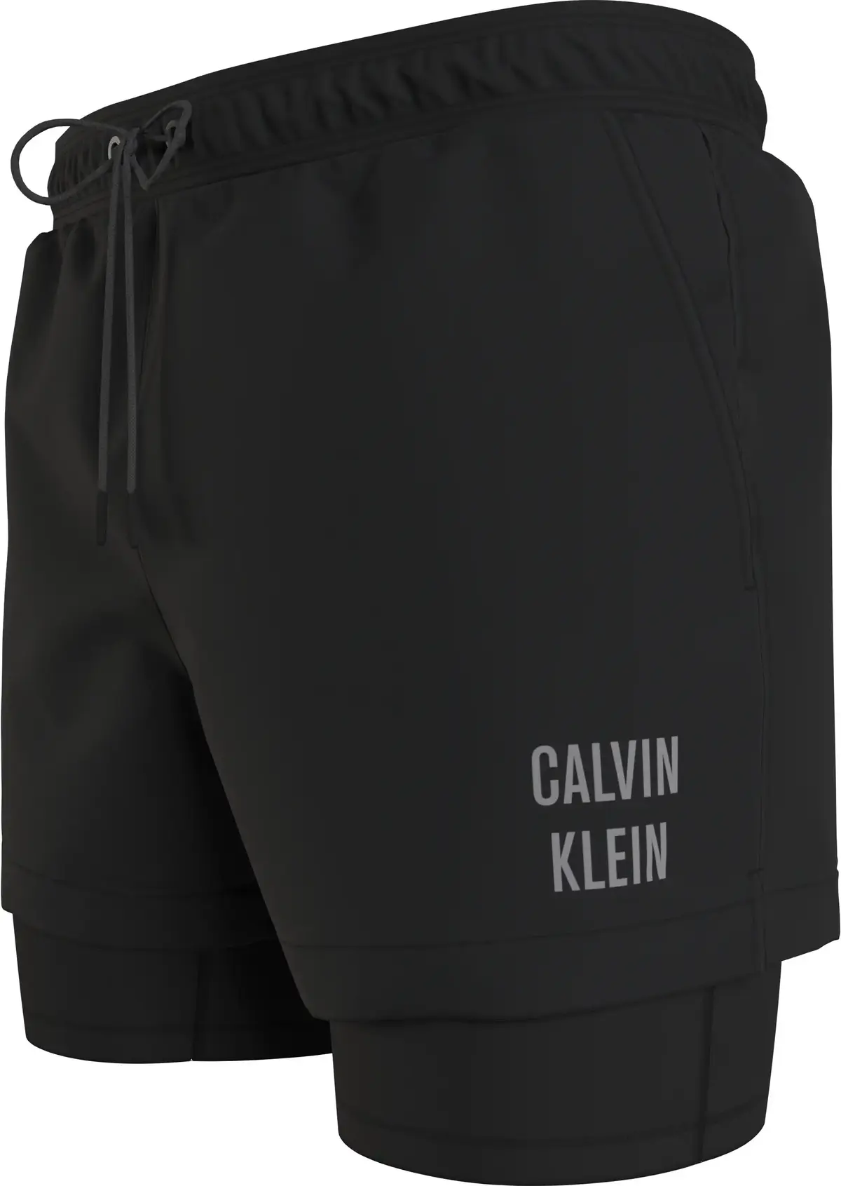 Calvin Klein SHORT JAMMER COMBI-A Erkek Siyah Deniz Şortu