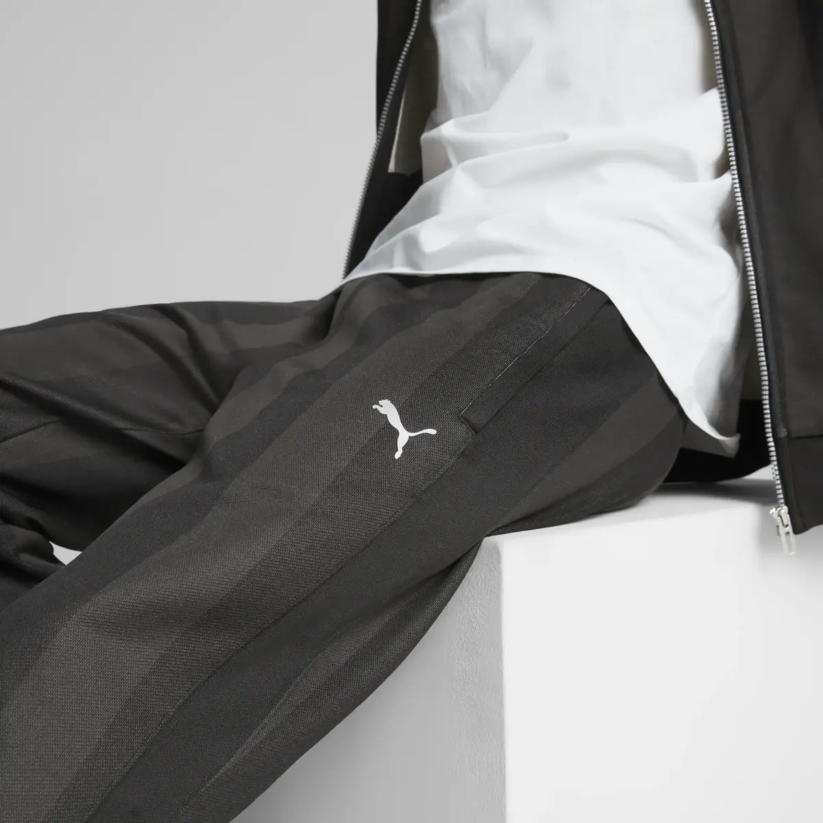 Puma Ferrari Style T7 Track Pants Siyah Erkek Eşofman Altı