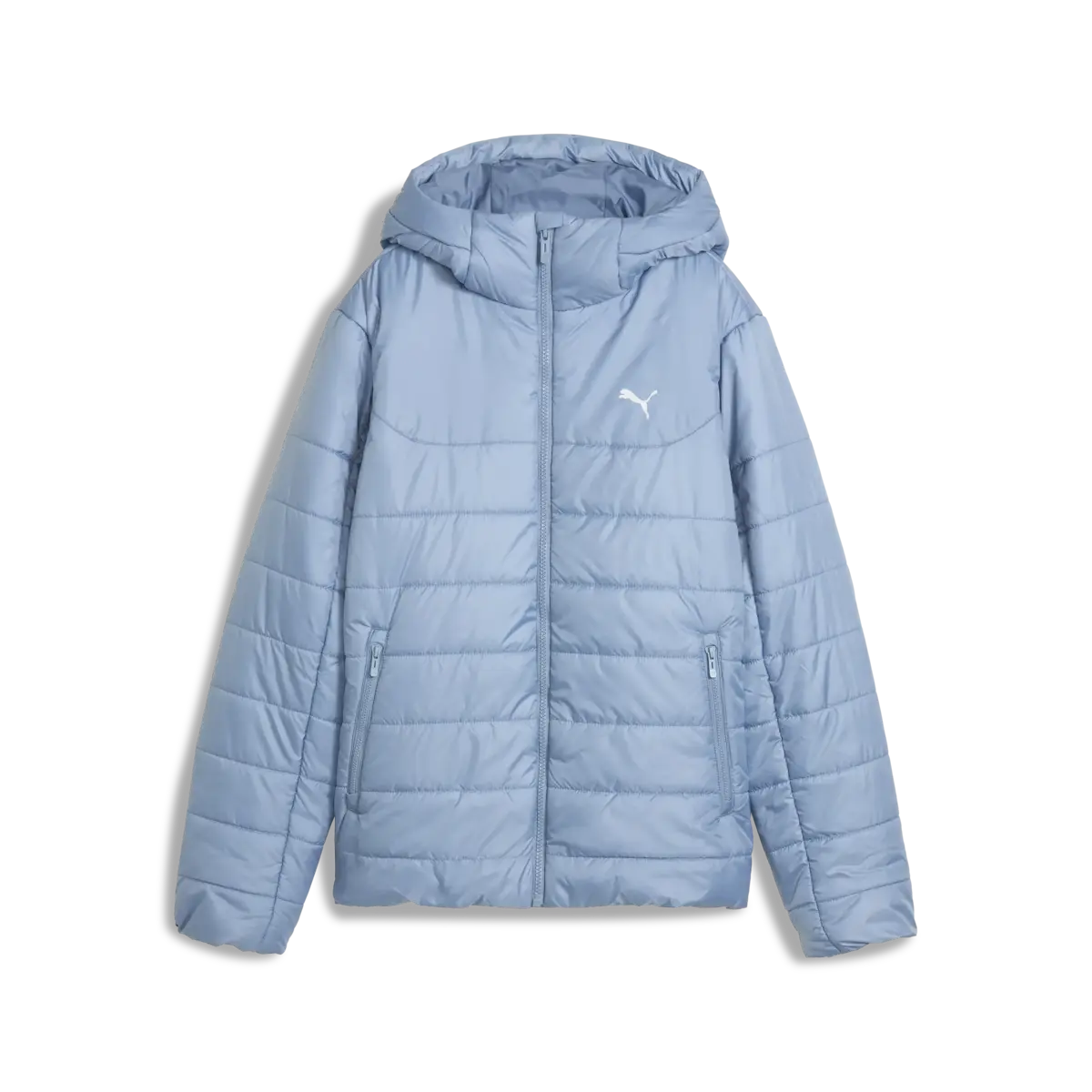 Puma ESS Hooded Padded Jacket Mavi Kadın Sweatshirt