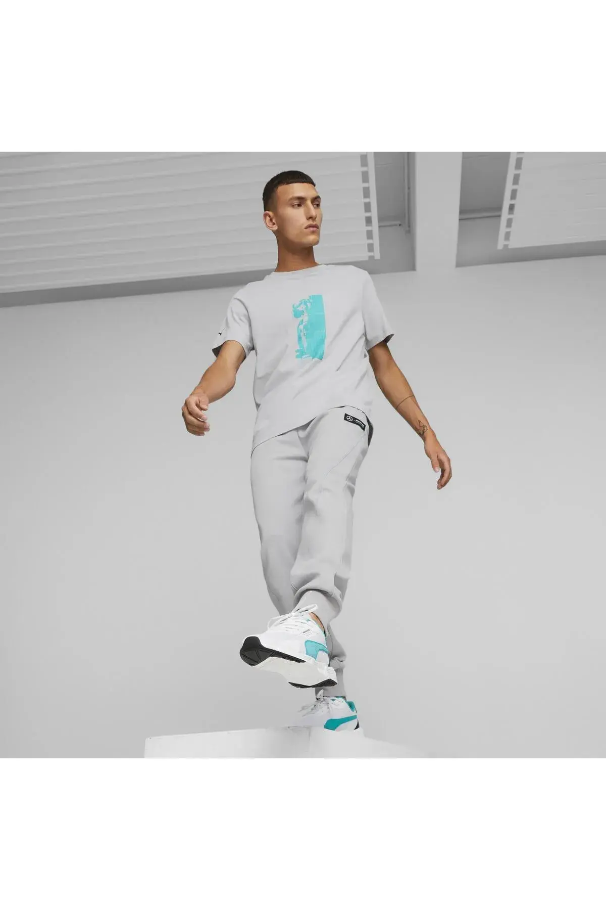 Puma MAPF1 Tiburion Beyaz Erkek Günlük Spor Ayakkabı