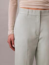 Calvin Klein STRAIGHT LEG STRETCH, 3Q0 Gri Kadın Pantalon