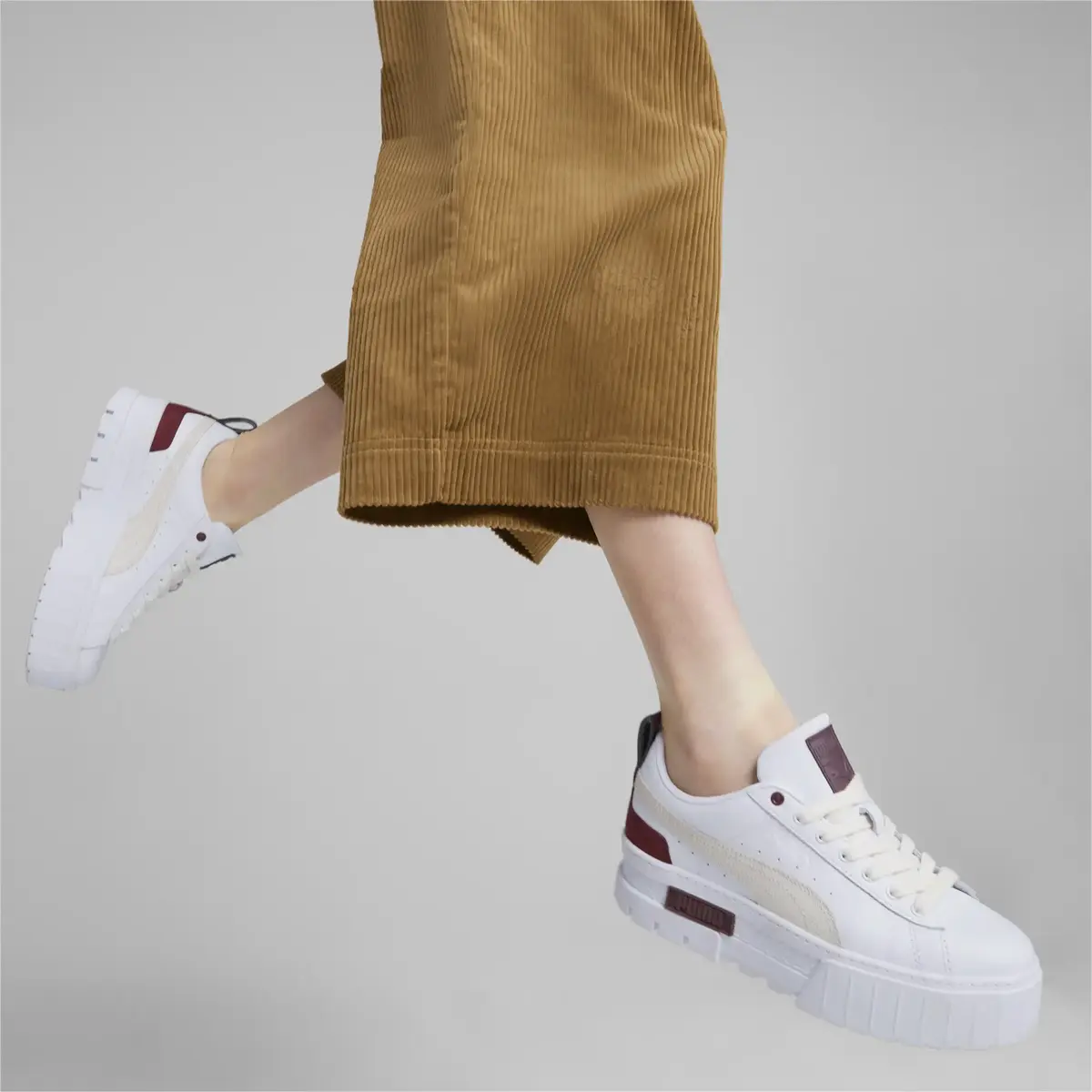 Puma Mayze Luxe Wns Beyaz Kadın Günlük Spor Ayakkabı