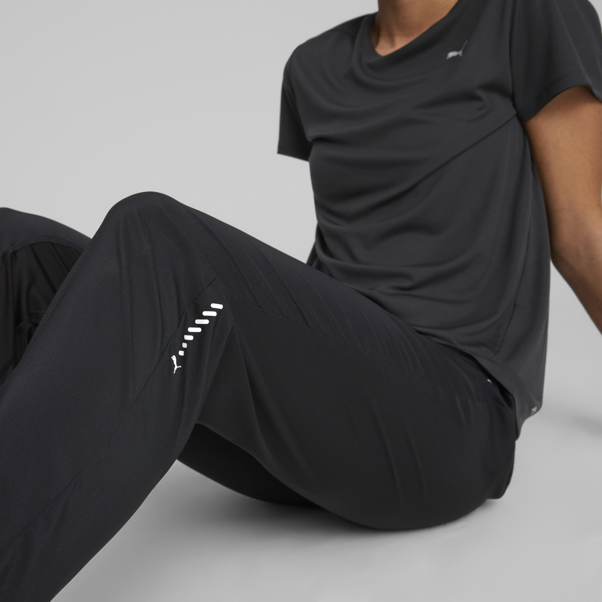 Puma RUN FAVORITE TAPERED PANT W Siyah Kadın Eşofman Altı