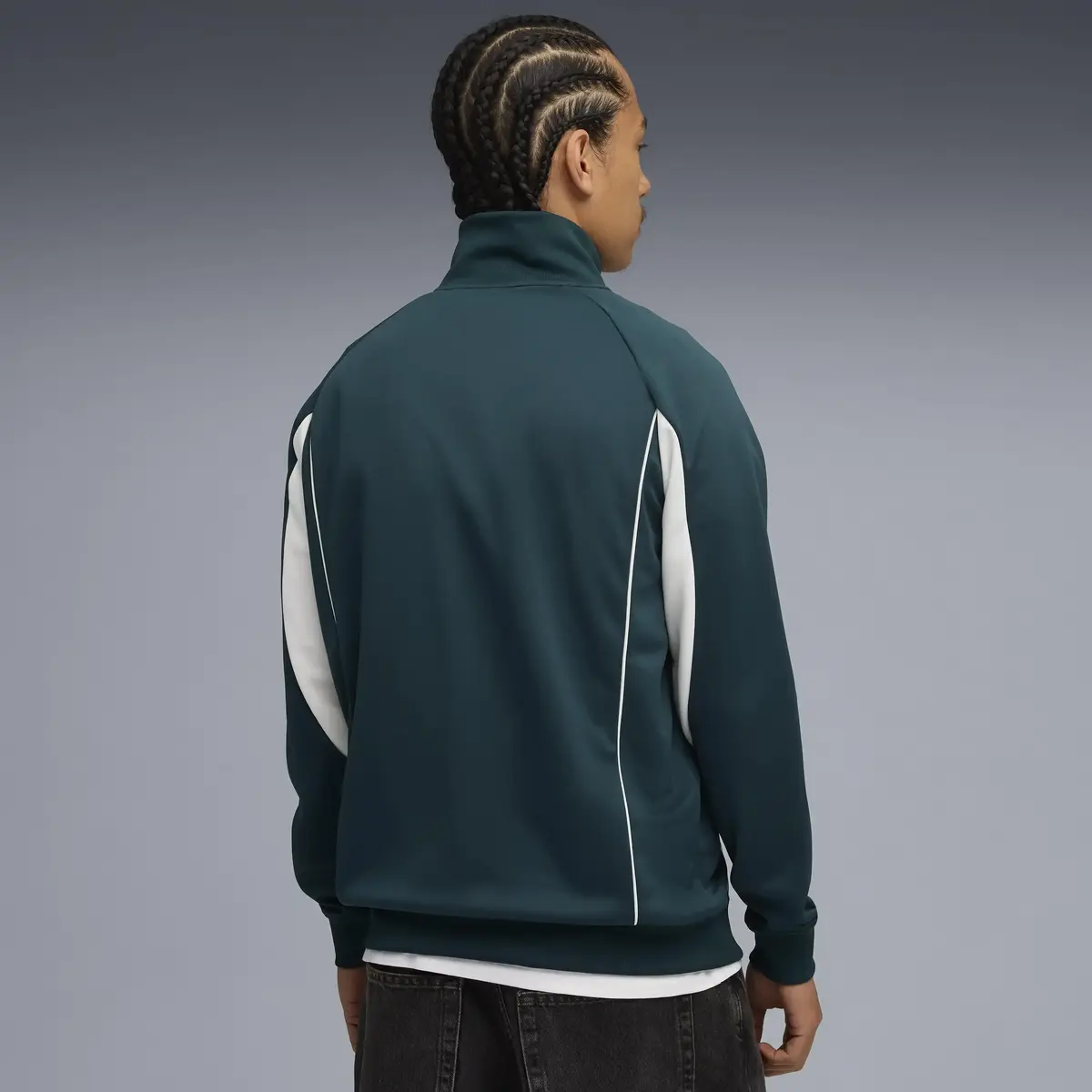 Puma PUMA SPORT Poly Track Jacket Yeşil Erkek Ceket