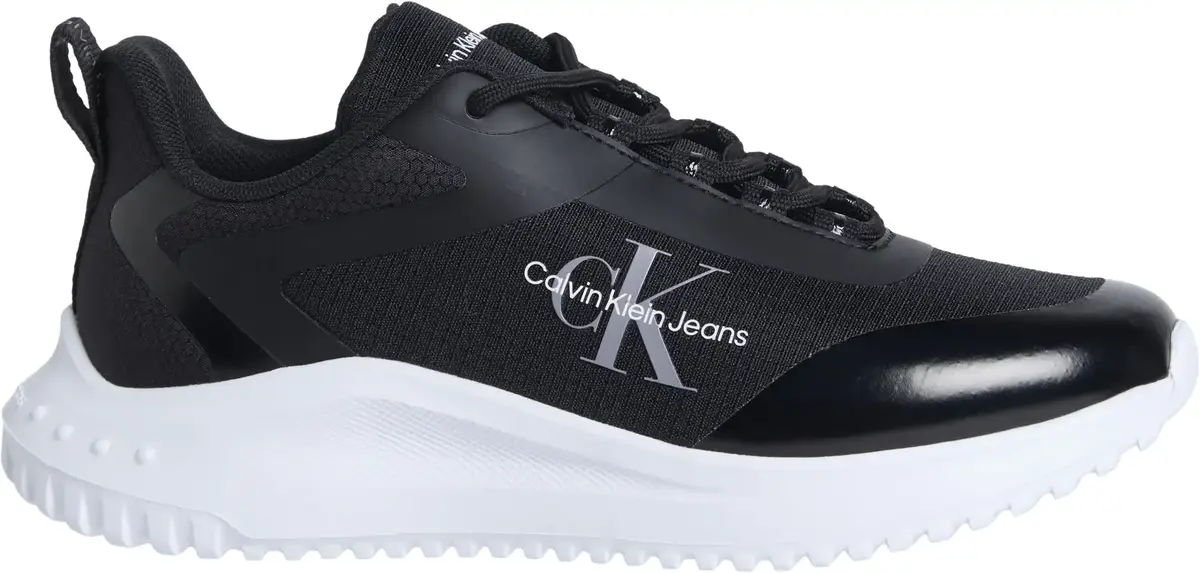 Calvin Klein EVA RUNNER LOW LACE, BEH Siyah Kadın Spor Ayakkabı & Sneaker