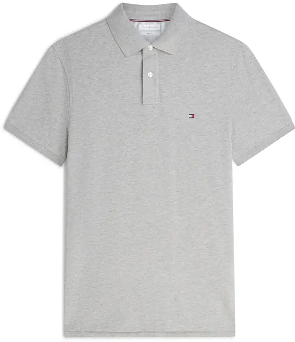Tommy Hilfiger 1985 REGULAR POLO Erkek Gri T-Shirt