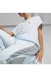 Puma EVOSTRIPE High-Waist Pants Buz Mavisi Kadın Eşofman Altı