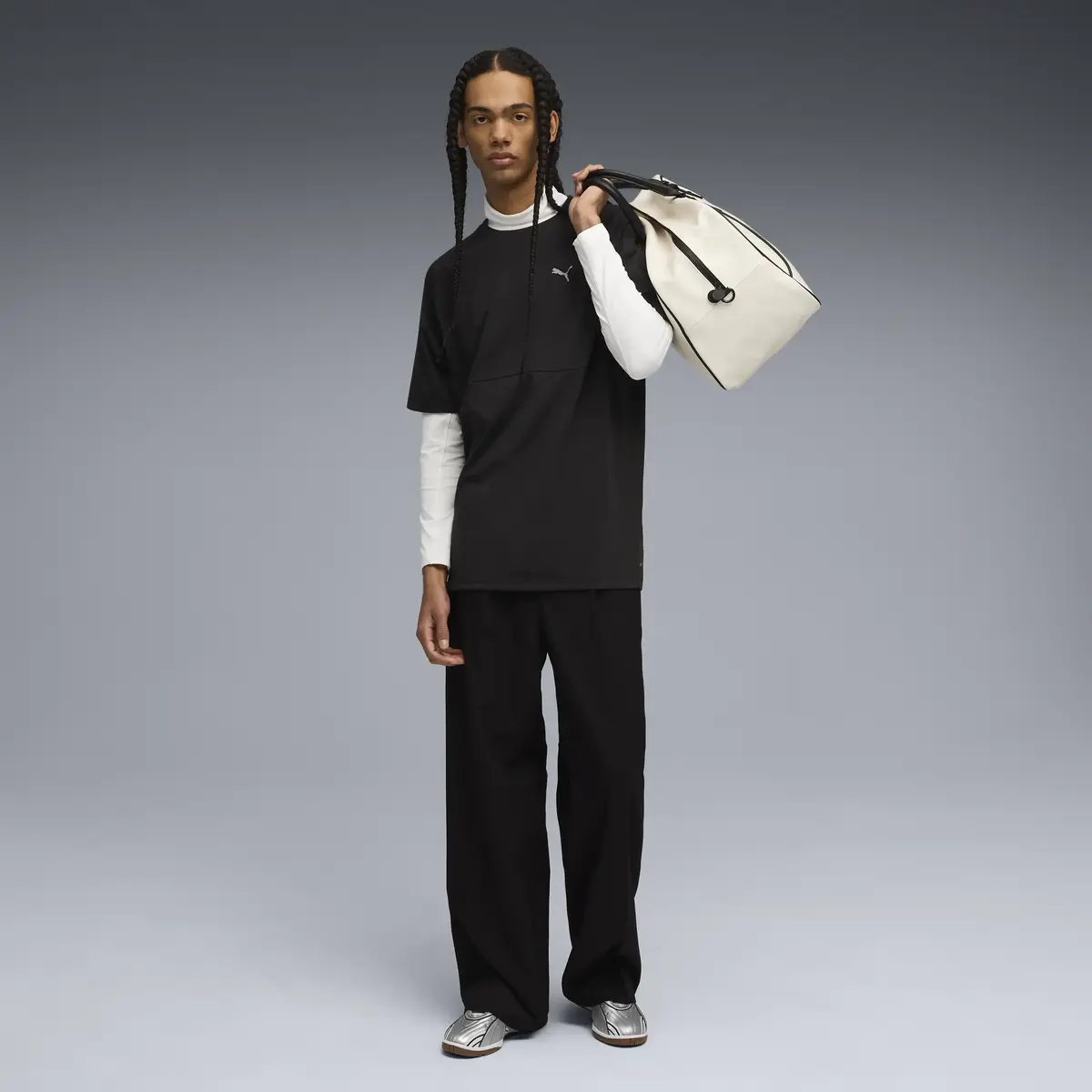 Puma PUMATECH Relaxed Graphic Tee Siyah Erkek T-Shirt