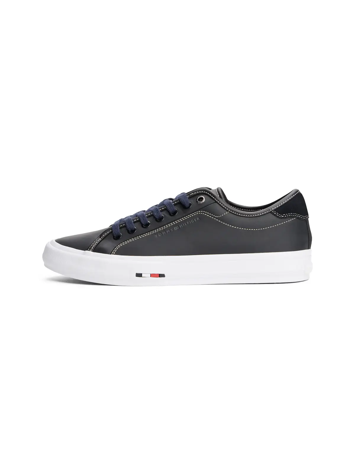 Tommy Hilfiger TH HI VULC STREET LT Siyah Erkek Spor Ayakkabı & Sneaker