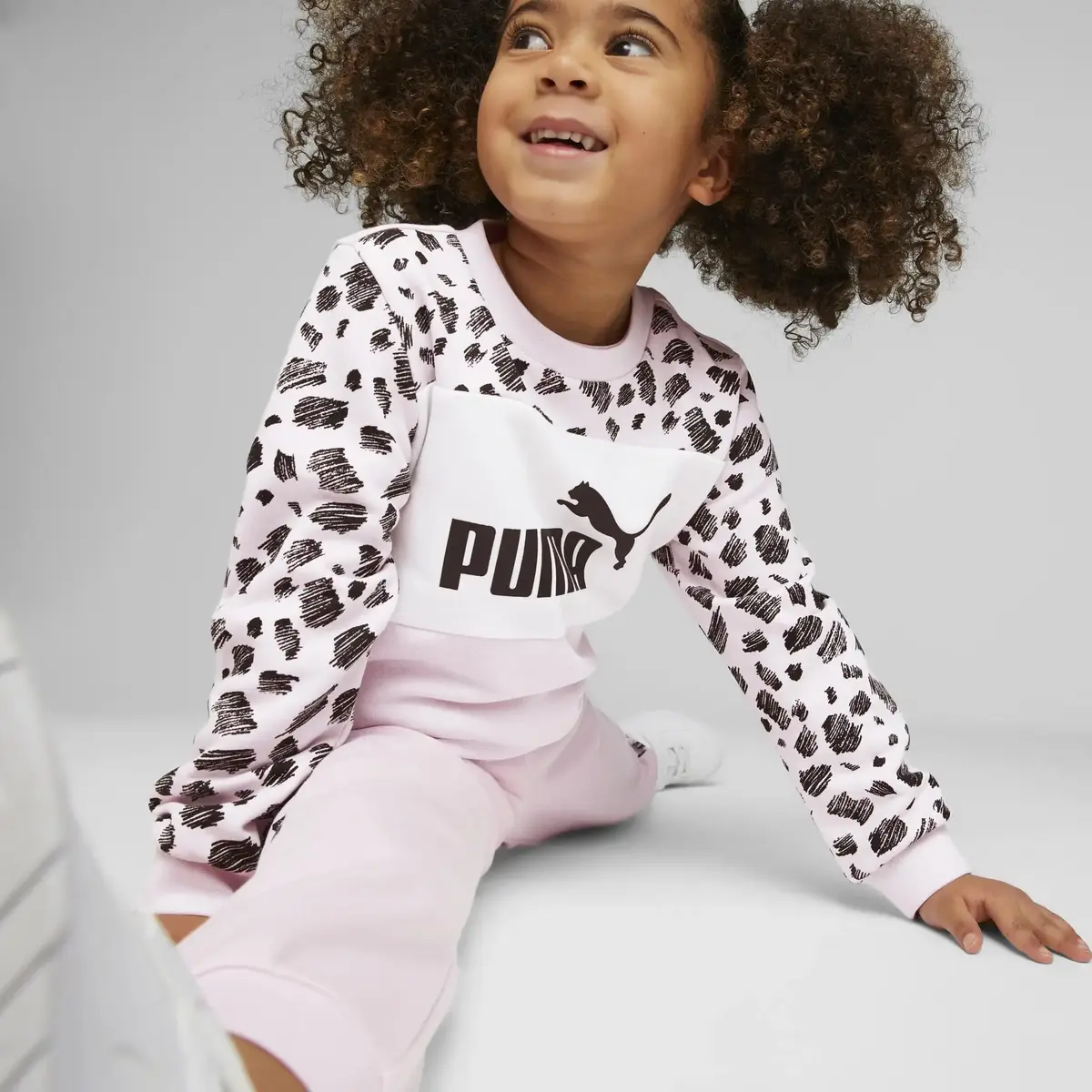 ESS+ PUMA MATES Crew Pearl Pink