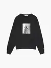 Calvin Klein FOIL LOGO FUTURE SWE Kadın Siyah Sweatshirt