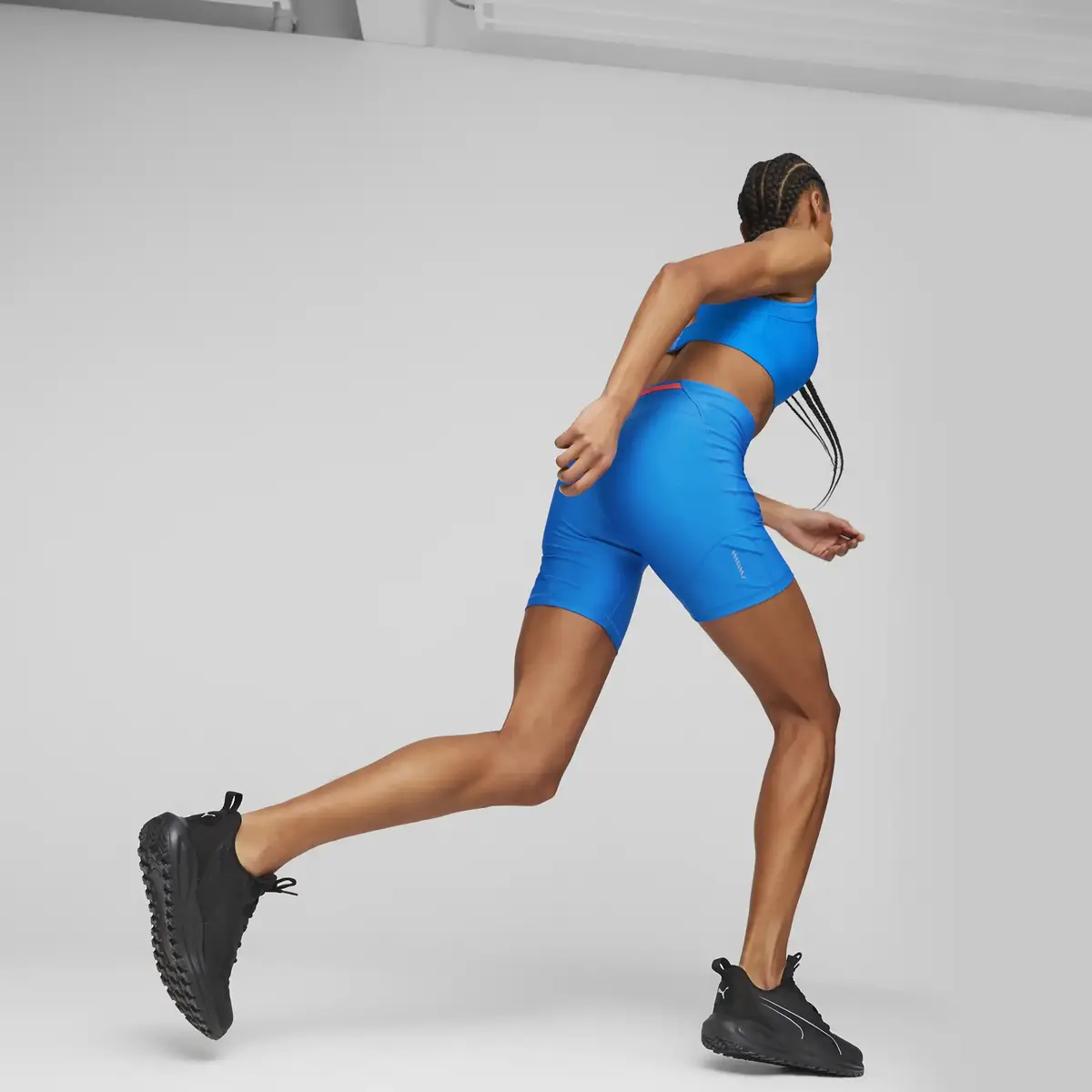 Puma RUN ULTRAFORM TIGHT SHORT W Mavi Kadın Kısa Tayt