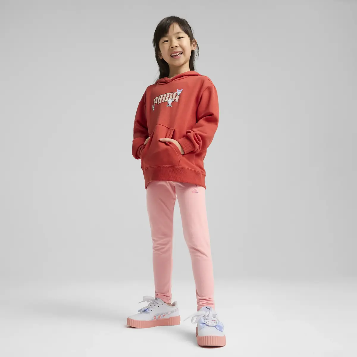 Puma X HK&FR Relaxed Hoodie Kırmızı Kadın Sweatshirt