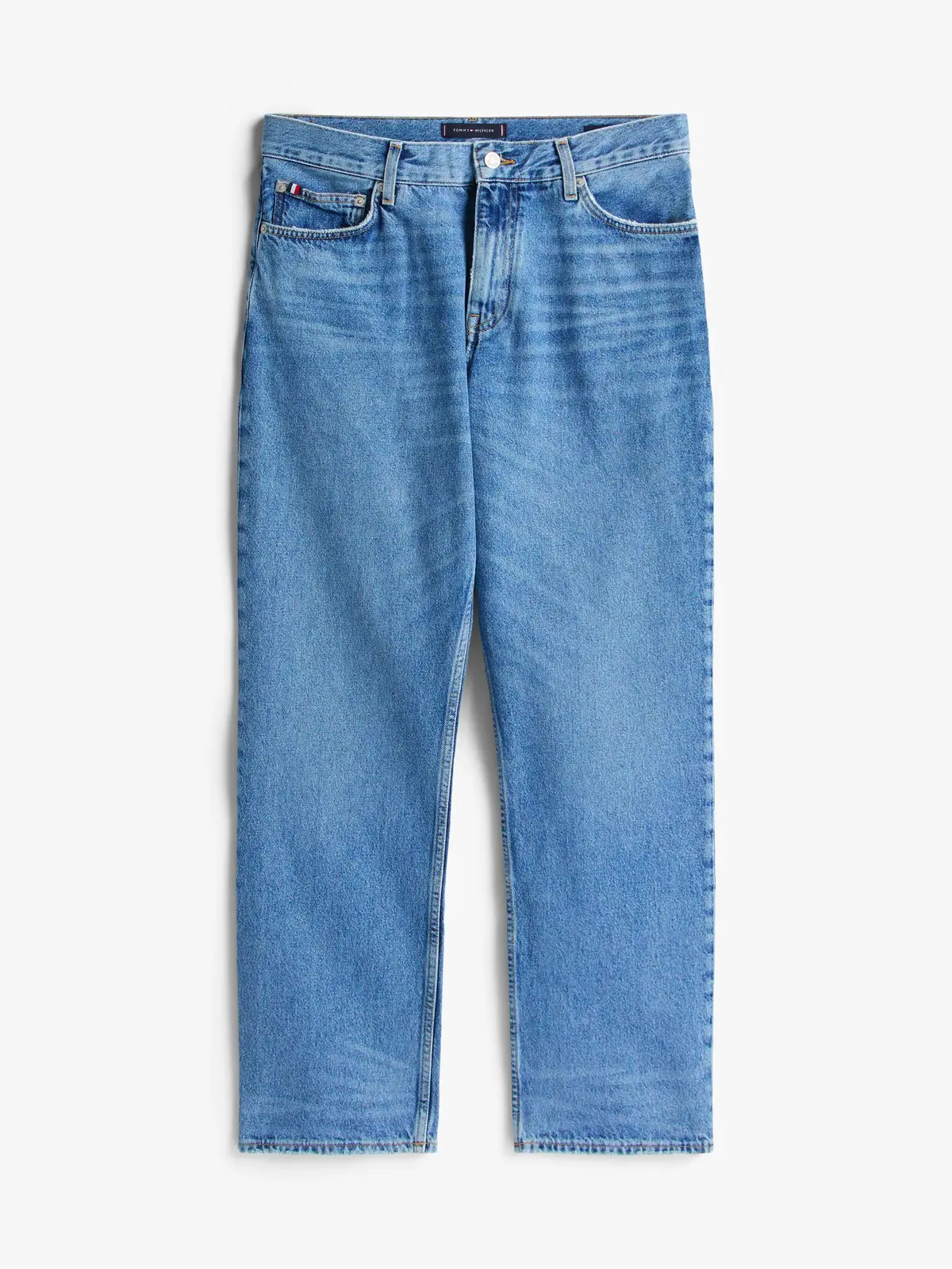 Tommy Hilfiger RELAXED RIVER RGD CA, 1A7 Mavi Erkek Jean Pantolon