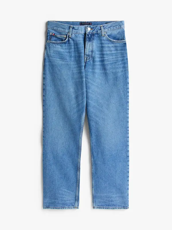 Tommy Hilfiger RELAXED RIVER RGD CA, 1A7 Mavi Erkek Jean Pantolon