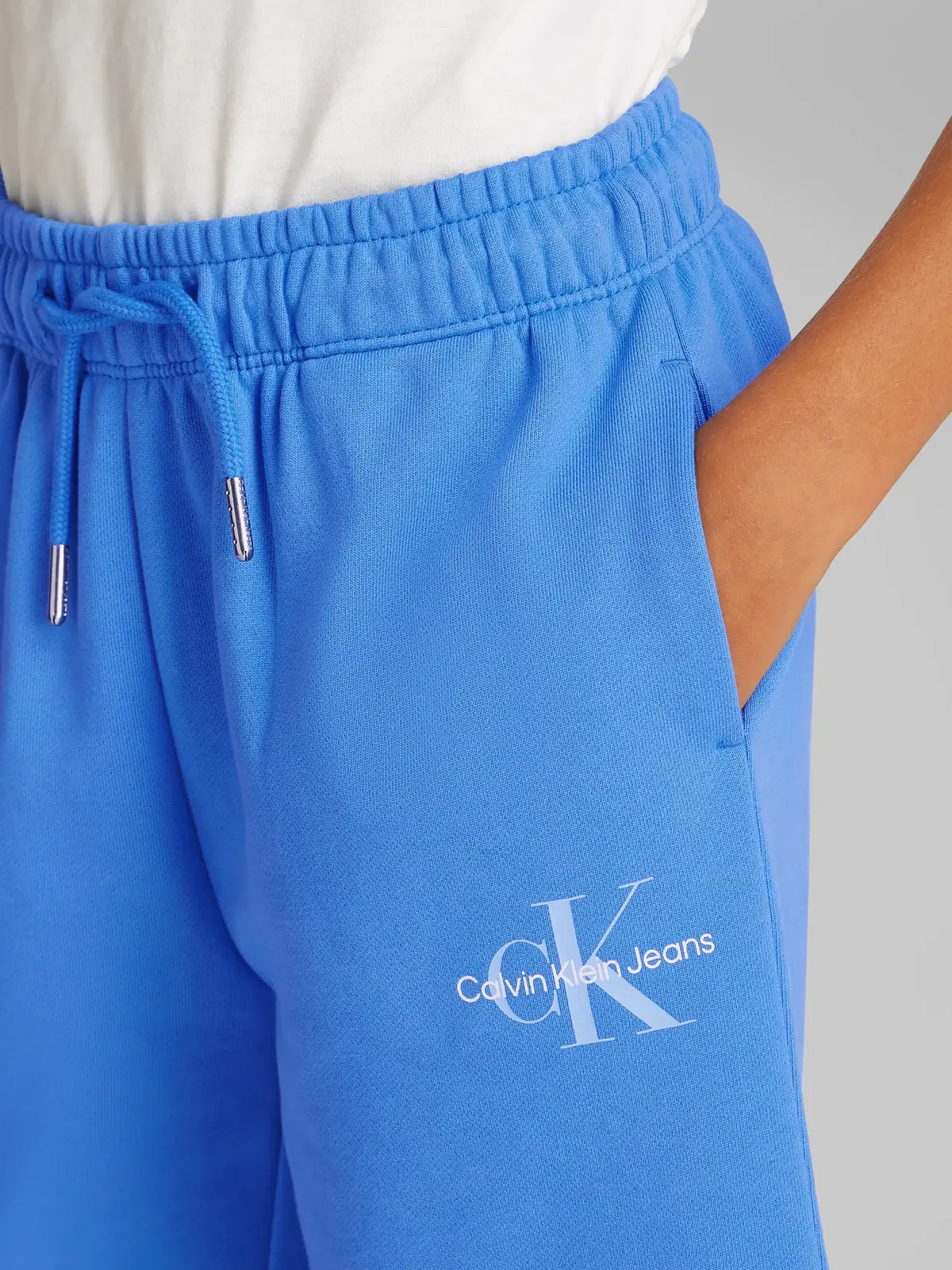 Calvin Klein MONOGRAM RELAXED SHO Mavi Çocuk Şort