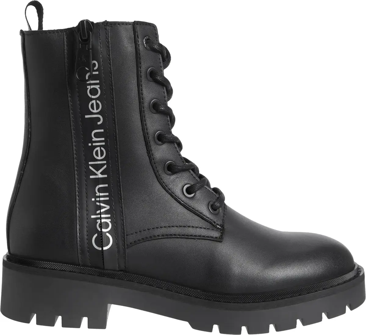 Calvin Klein COMBAT MID LACEUP BO Kadın Siyah Bot