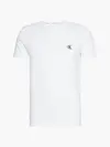 Calvin Klein Beyaz Erkek T-Shirt & Polo