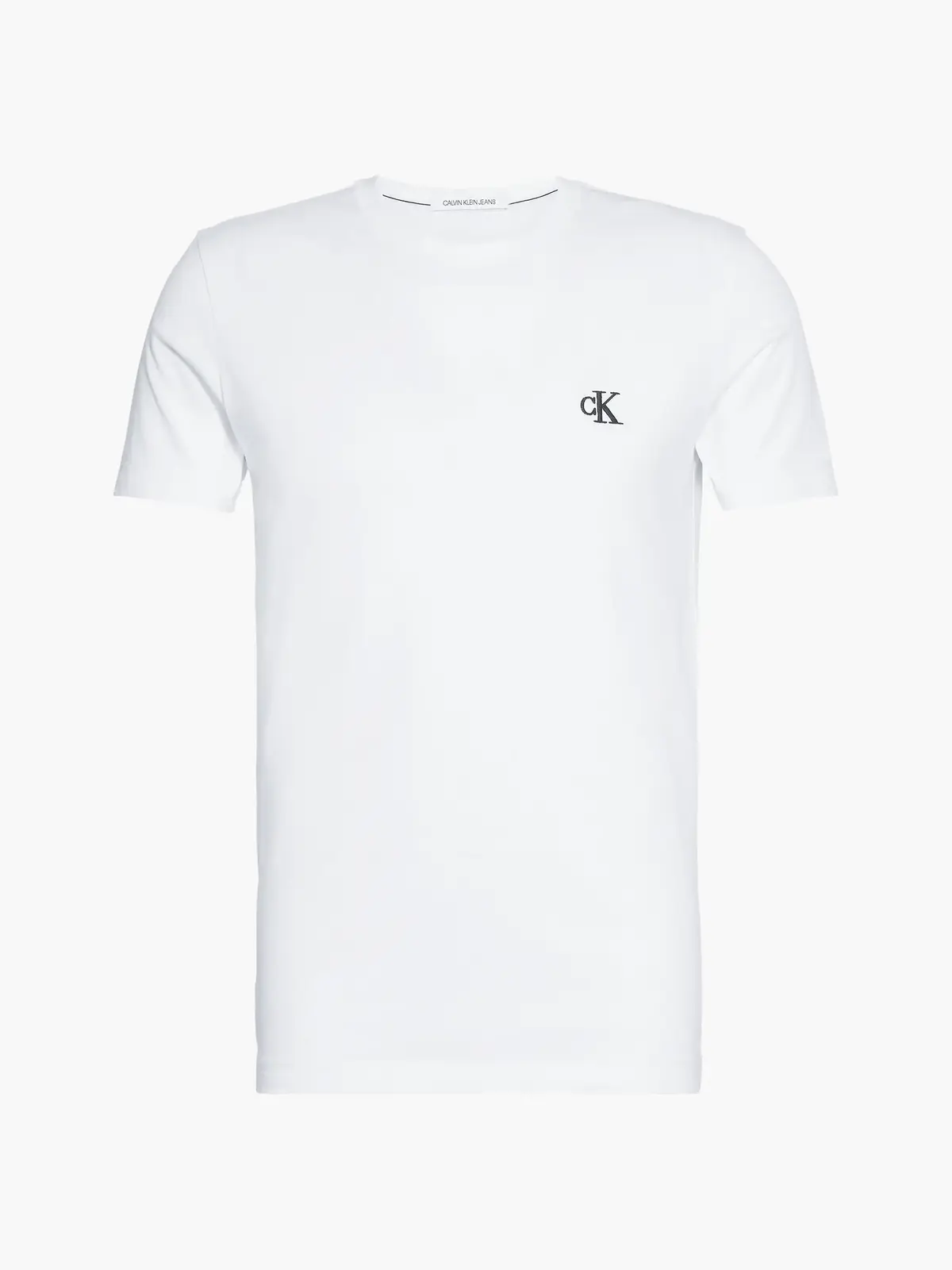 Calvin Klein Beyaz Erkek T-Shirt & Polo