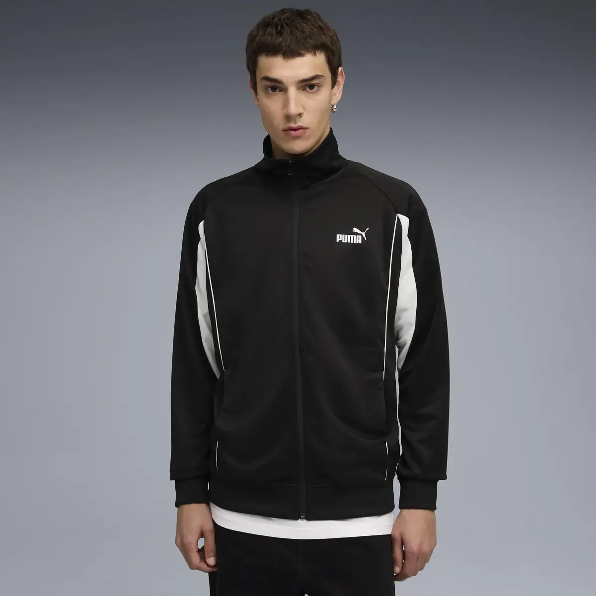 Puma PUMA SPORT Poly Track Jacket Siyah Erkek Ceket