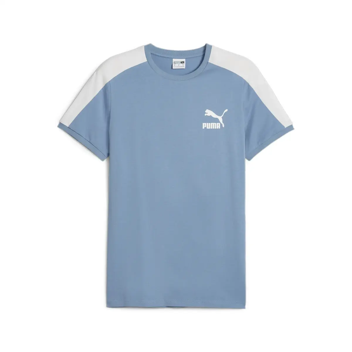 Puma T7 ICONIC Tee Mavi Erkek T-Shirt