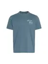 Calvin Klein SS 30S EU CK TRVL LI, CEG Mavi Erkek T-Shirt