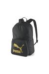 Puma Originals Urban Gold Logolu Siyah Sırt Çantası
