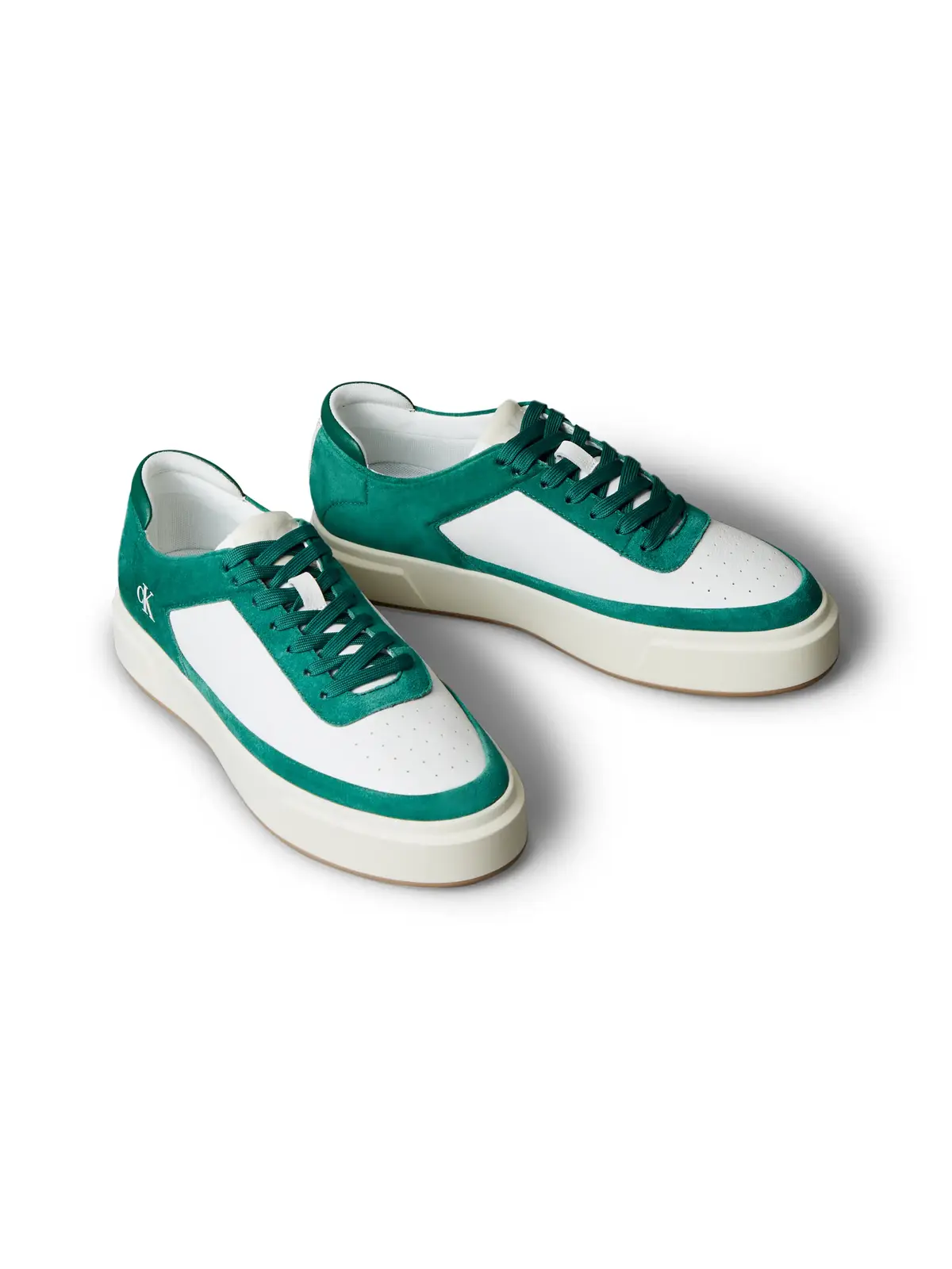 Calvin Klein BASKET CUPSOLE LACEU, 0K5 Beyaz Erkek Spor Ayakkabı