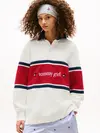 TOMMY GIRL RUGBY POL, YBL