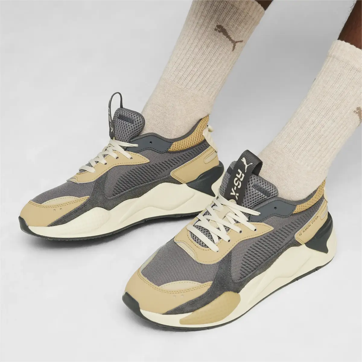 Puma RS-X Suede Gri Erkek Günlük Spor Ayakkabı