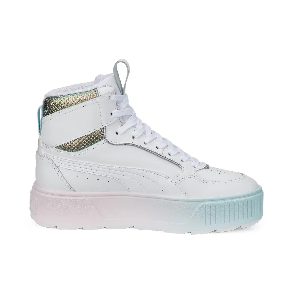 Puma Karmen Rebelle Mid Exotics Beyaz Kadın Bilekli Günlük Spor Ayakkabı